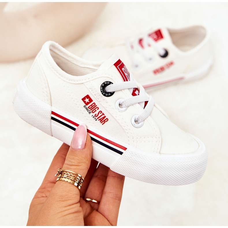 Slip-On Big Star JJ374165 Pantofi albi 1