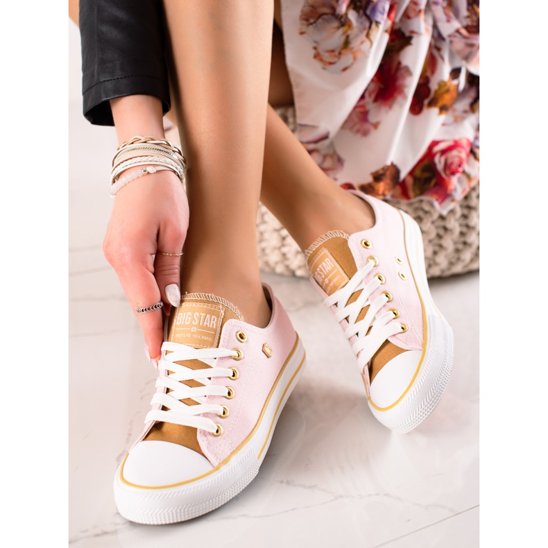 Pantofi de damă Big Star HH274455 roz 1