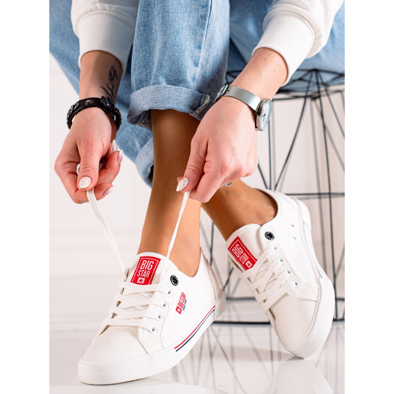 Pantofi de damă Big Star HH274059 alb 1