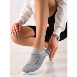 TRENDI Adidași alunecați confortabili gri 1