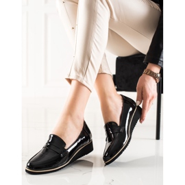 Goodin Mocasini lacuiti usor negru 1