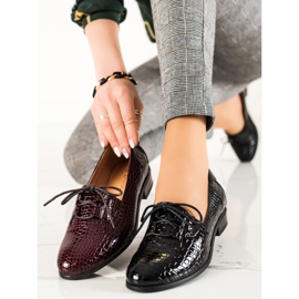 W. Potocki Pantofi Potocki eleganti cu siret negru 2