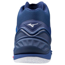 Pantofi de handbal Mizuno Wave Stealth Neo Mid M X1GA200520 albastru albastru 4