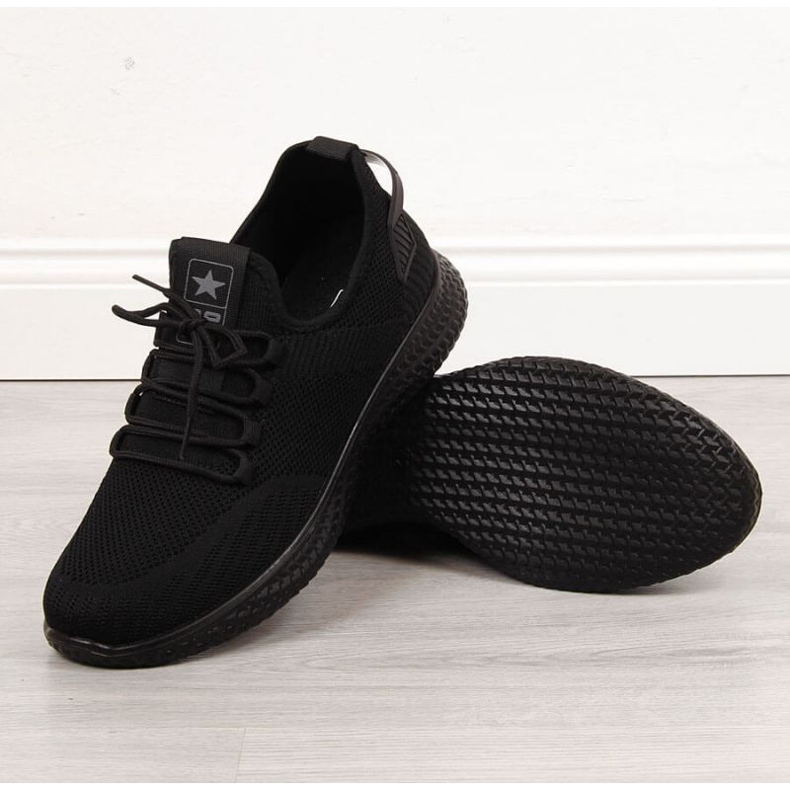 Pantofi sport din material textil Noutăți M EVE266A negru 1