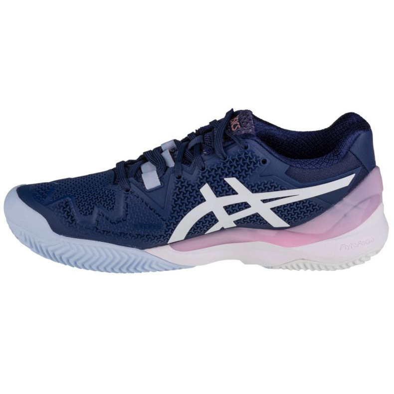 Asics Gel-Resolution 8 Clay W 1042A070-401 alb albastru marin 1