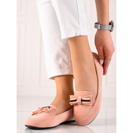 TRENDI Lordi clasici cu arc roz 1 TRENDI Lordi clasici cu arc roz 1