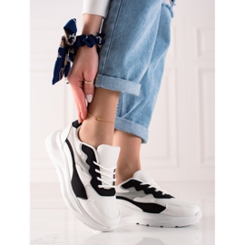 Marquiz Adidași cu plasă alb negru 2