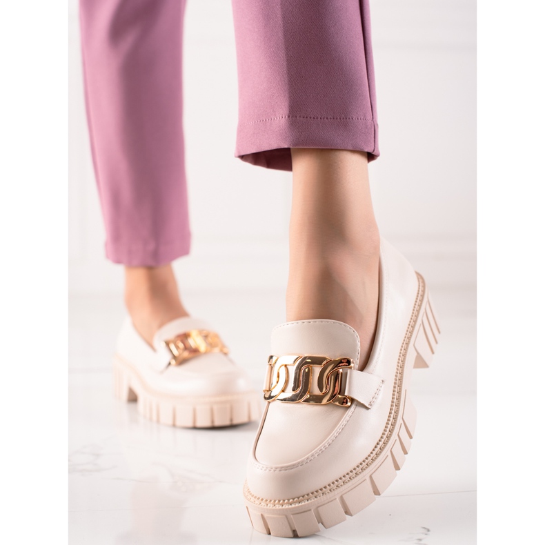 Seastar Mocasini Crem Fashion bej multicolor 1 Seastar Mocasini Crem Fashion bej multicolor 1