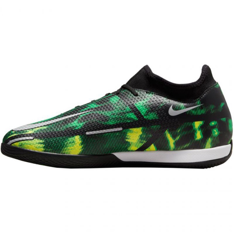 Pantofi de fotbal Nike Phantom GT2 Academy Df Sw Ic M DM0720 003 verde, multicolor verde 1