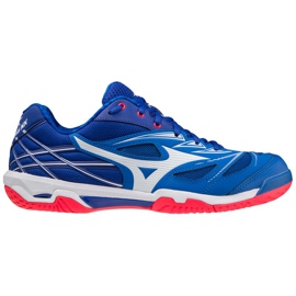 Pantofi de sală Mizuno Wave Fang Nx M 71GA205022 alb albastru 4