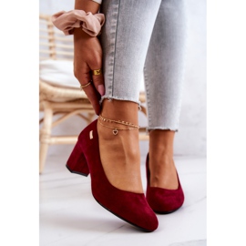 Pompe din piele intoarsa pe bar Sergio Leone PB178 Burgundia roșu multicolor 2 Pompe din piele intoarsa pe bar Sergio Leone PB178 Burgundia roșu multicolor 2