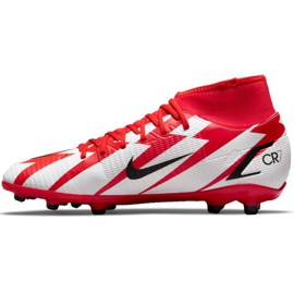 Pantofi de fotbal Nike Mercurial Superfly 8 Club CR7 Mg M DB2855-600 multicolor portocale si rosii 1