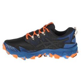 Asics Gel-FujiTrabuco 8 M 1011A668-400 negru albastru portocale gri 1