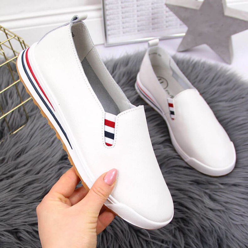 Slip on Sneakers Filippo W PAW313 alb 1