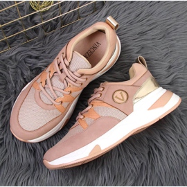 Tenisi pe platforma Vinceza W JAN79B roz murdar 2