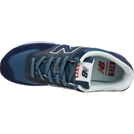 Pantofi New Balance M ML574EAE albastru 2