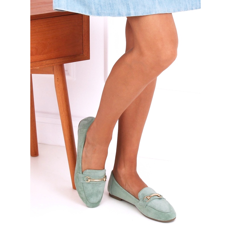 Mocasini dama verzi 88-385 verzi verde 1
