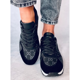 Pantofi sport dama Kaffe Black negru 2 Pantofi sport dama Kaffe Black negru 2