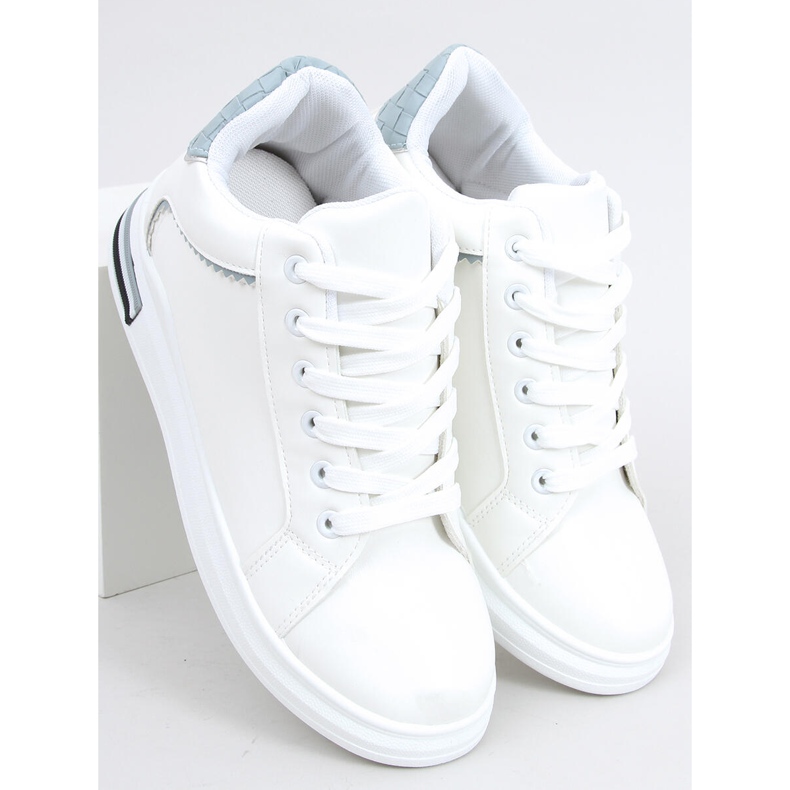 Adidași pe o pană ascunsă Izumi ALB / ALBASTRU 1