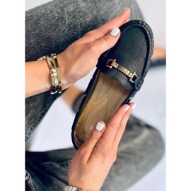 Mocasini de dama Wong Black negru 1