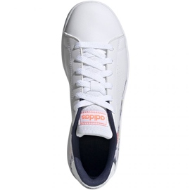 Pantofi Adidas Advantage K Jr EG2000 alb 1