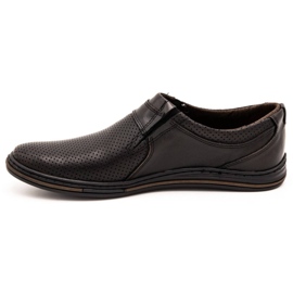 Polbut Pantofi barbati piele 362 performance kabir negru 1