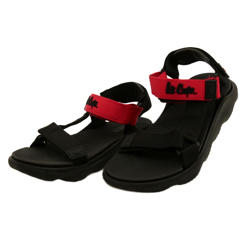 Lee Cooper LCW-22-34-0954L Sandale sportive confortabile negre negru 4