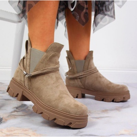 Cizme Jodhpur Filippo W PAW317 bej 2