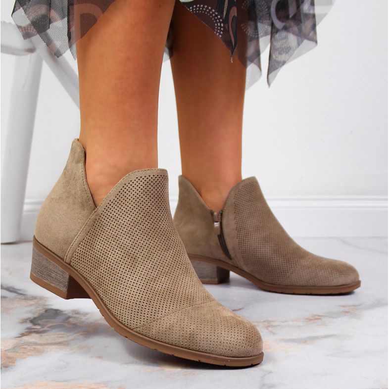 Cizme ajurate Filippo W PAW319B bej 2 Cizme ajurate Filippo W PAW319B bej 2