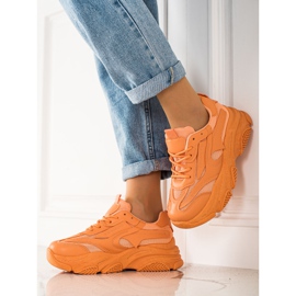 Seastar Adidași la modă cu plasă portocale 1 Seastar Adidași la modă cu plasă portocale 1