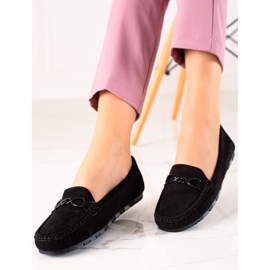 Seastar Mocasini comozi casual negru 1