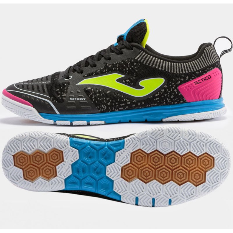 Cizme de fotbal Joma Tactico 2101 In M TACW2101IN negru negru 1