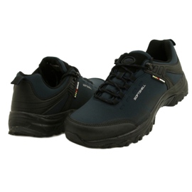 American Club Pantofi americani de trekking softshell impermeabili WT83 / 22 Bleumarin albastru marin 4