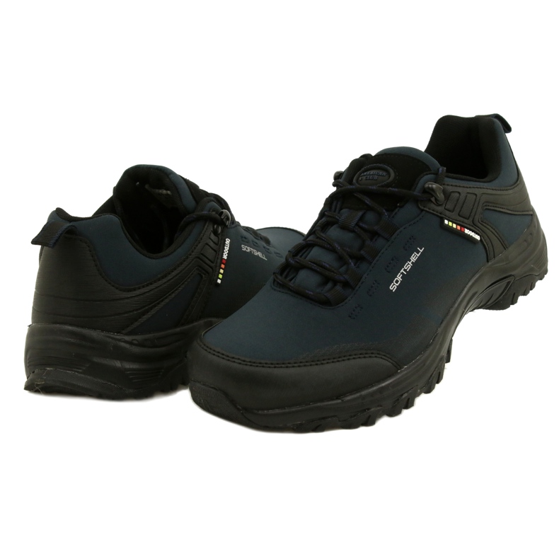 American Club Pantofi americani de trekking softshell impermeabili WT83 / 22 Bleumarin albastru marin 4