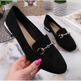 Pantofi mocasin negri cu decor Sergio Leone W SK360 negru 1