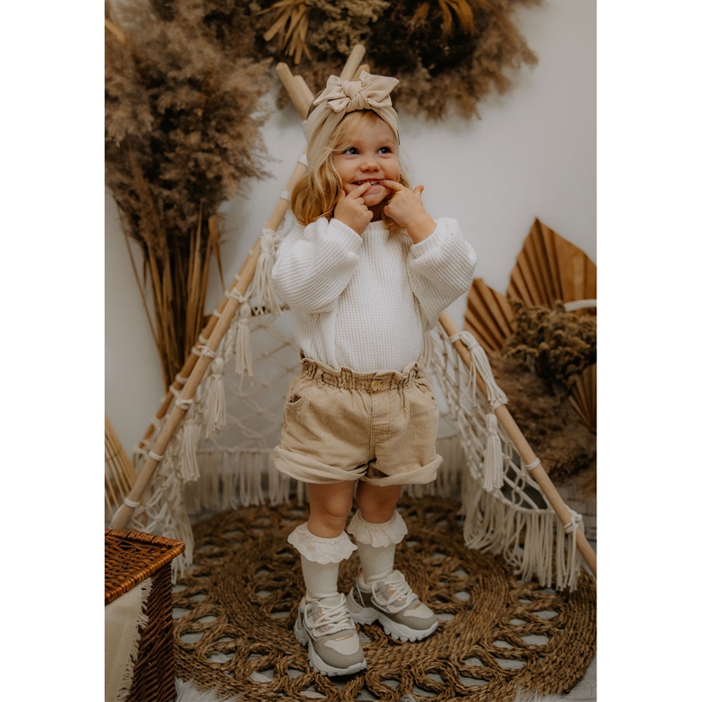 Încălțăminte sport pentru copii Adidași Bej Rommie 1