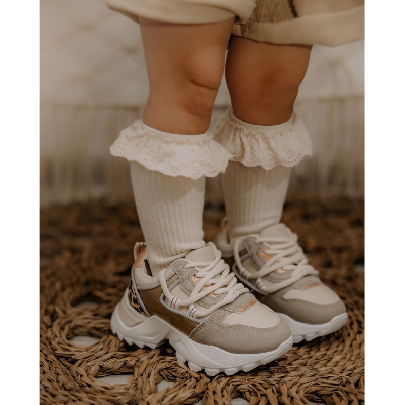 Încălțăminte sport pentru copii Adidași Bej Rommie 2