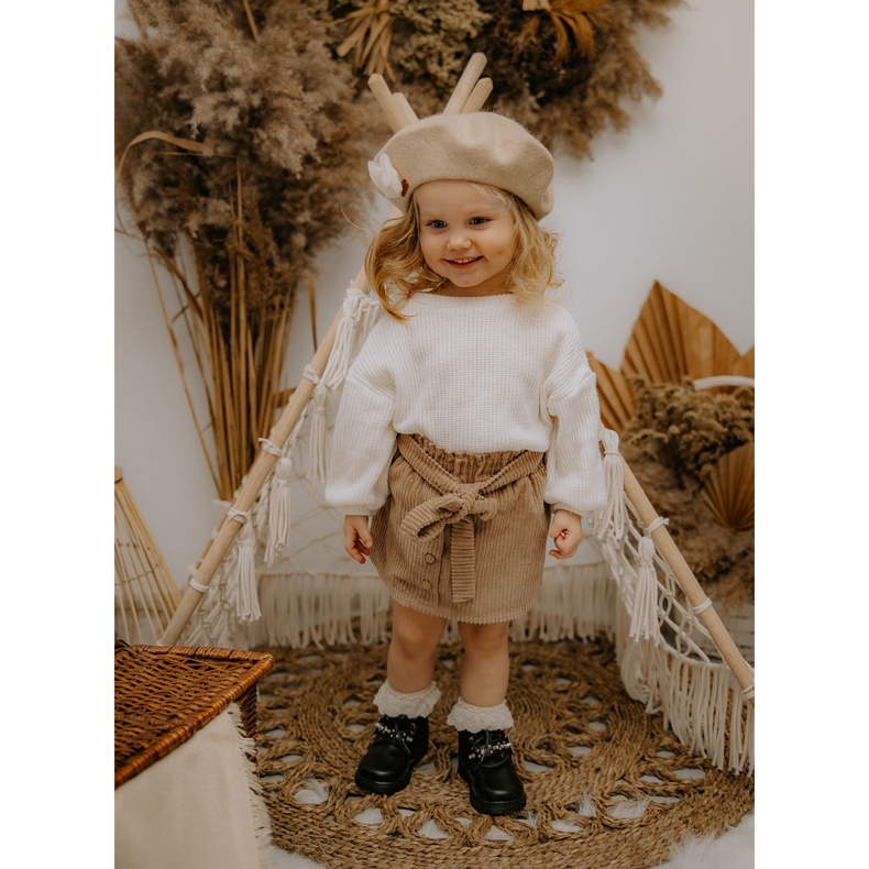 FR1 Cizme Copii Incalzite Cu Blana Neagra Flossie negru 2