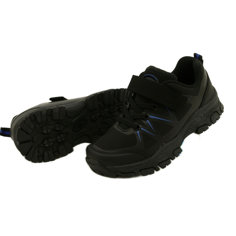 American Club Pantofi sport americani softshell pentru Velcro WT94/22 Negru 5