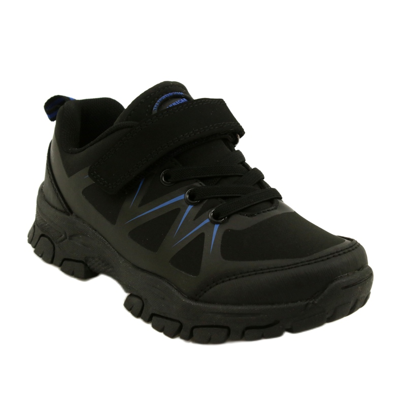 American Club Pantofi sport americani softshell pentru Velcro WT94/22 Negru 1