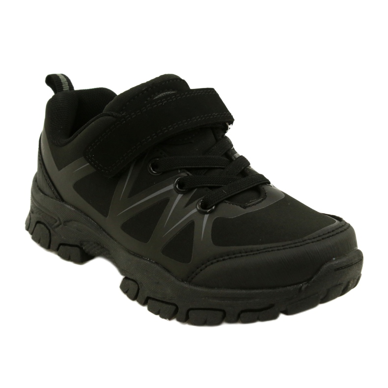 American Club Pantofi sport americani softshell pentru Velcro WT94/22 Negru 1