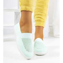 Tenisi Tanya verzi ajurati verde 1