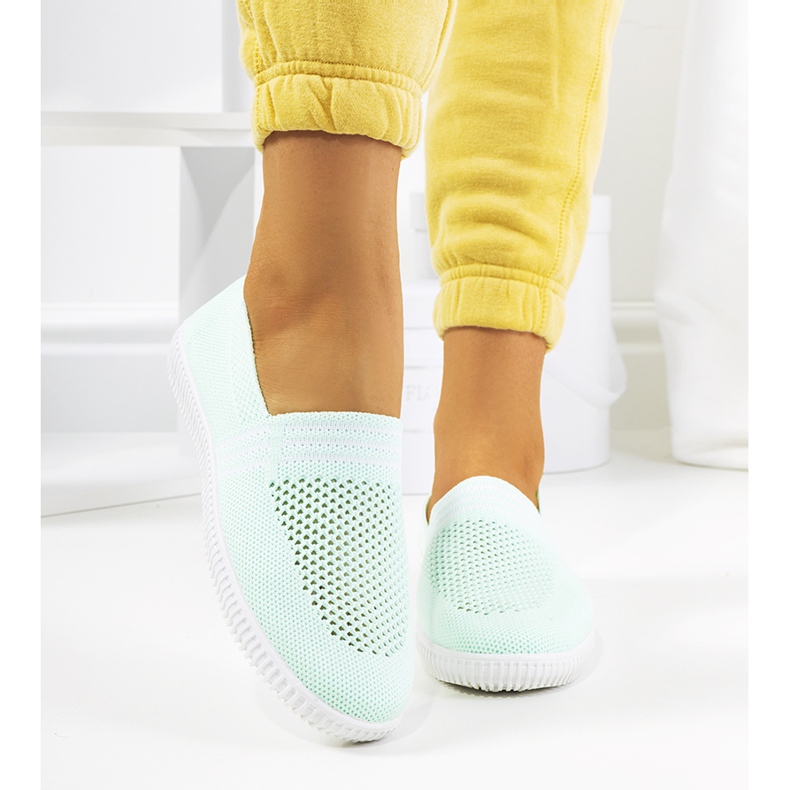 Tenisi Tanya verzi ajurati verde 1