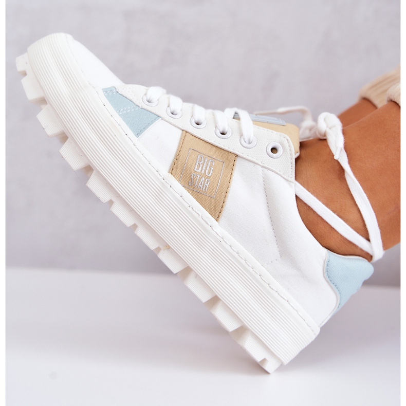 Pantofi de damă Big Star JJ274480 alb 1