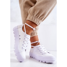 Pantofi de damă Big Star JJ274488 Alb 2