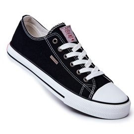 Cross Jeans Tenisi clasici pentru bărbați, blugi încrucișați JJ1R4003C negru 1