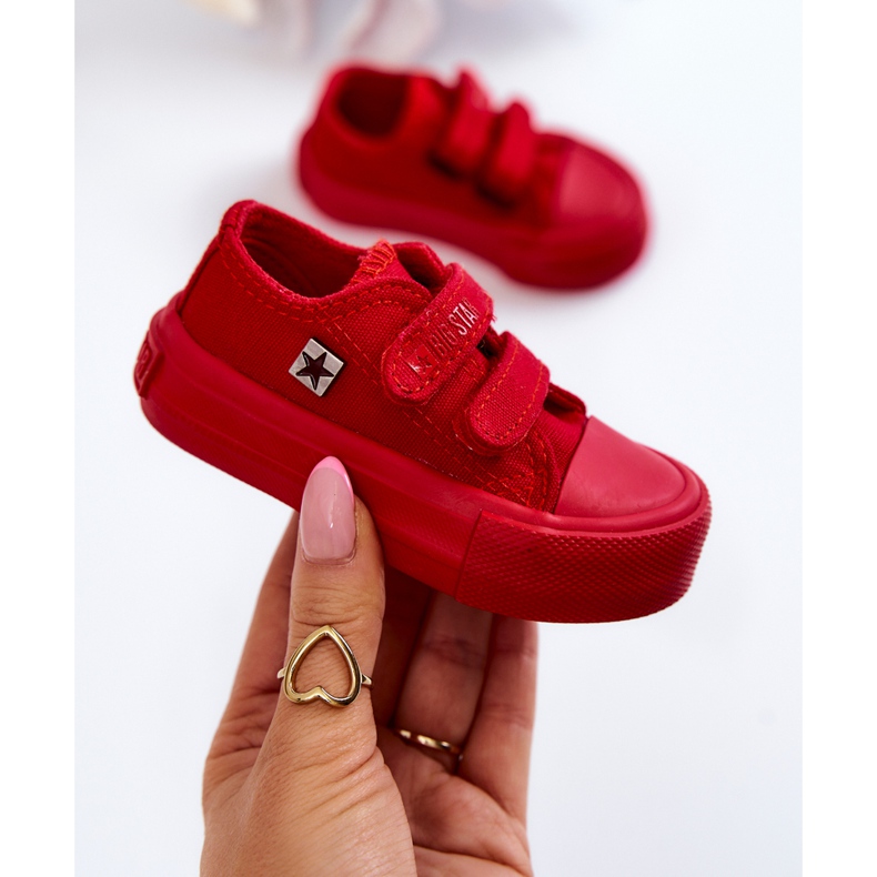 Pantofi clasici pentru copii Big Star JJ374041 Roșu roşu 1