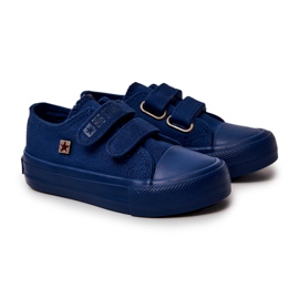 Pantofi clasici pentru copii Big Star JJ374044 Bleumarin ['marina'] albastru 1
