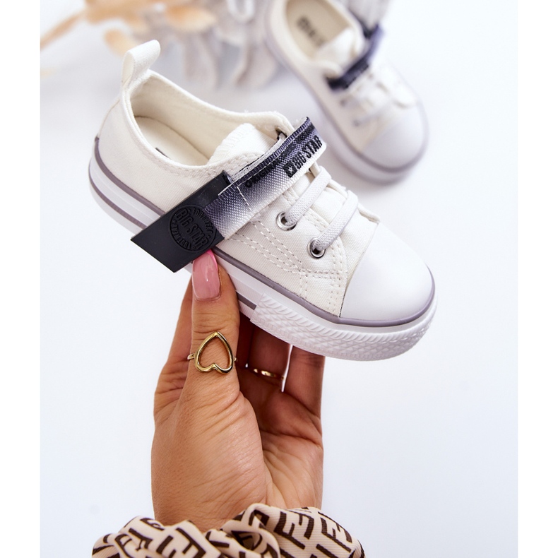 Pantofi Jos pentru Copii Big Star JJ374075 Alb 1