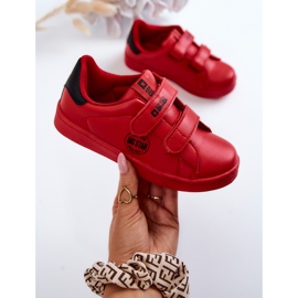 Adidași Copii Cu Velcro Big Star DD374030 Roșu-Negru 1